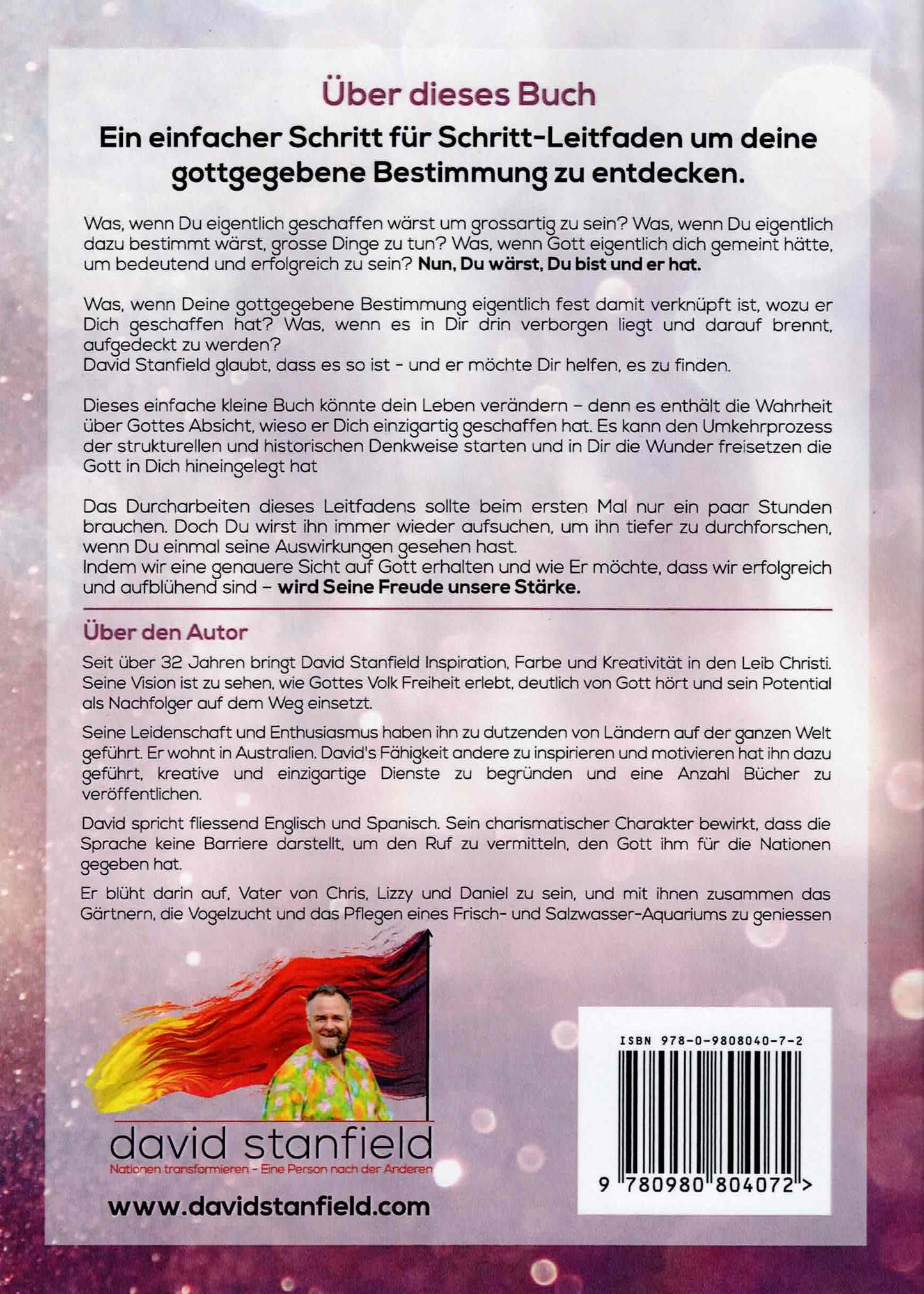 Rediscover Your Destiny Book- German (Entdecke deine Bestimmung) Also available as an ebook