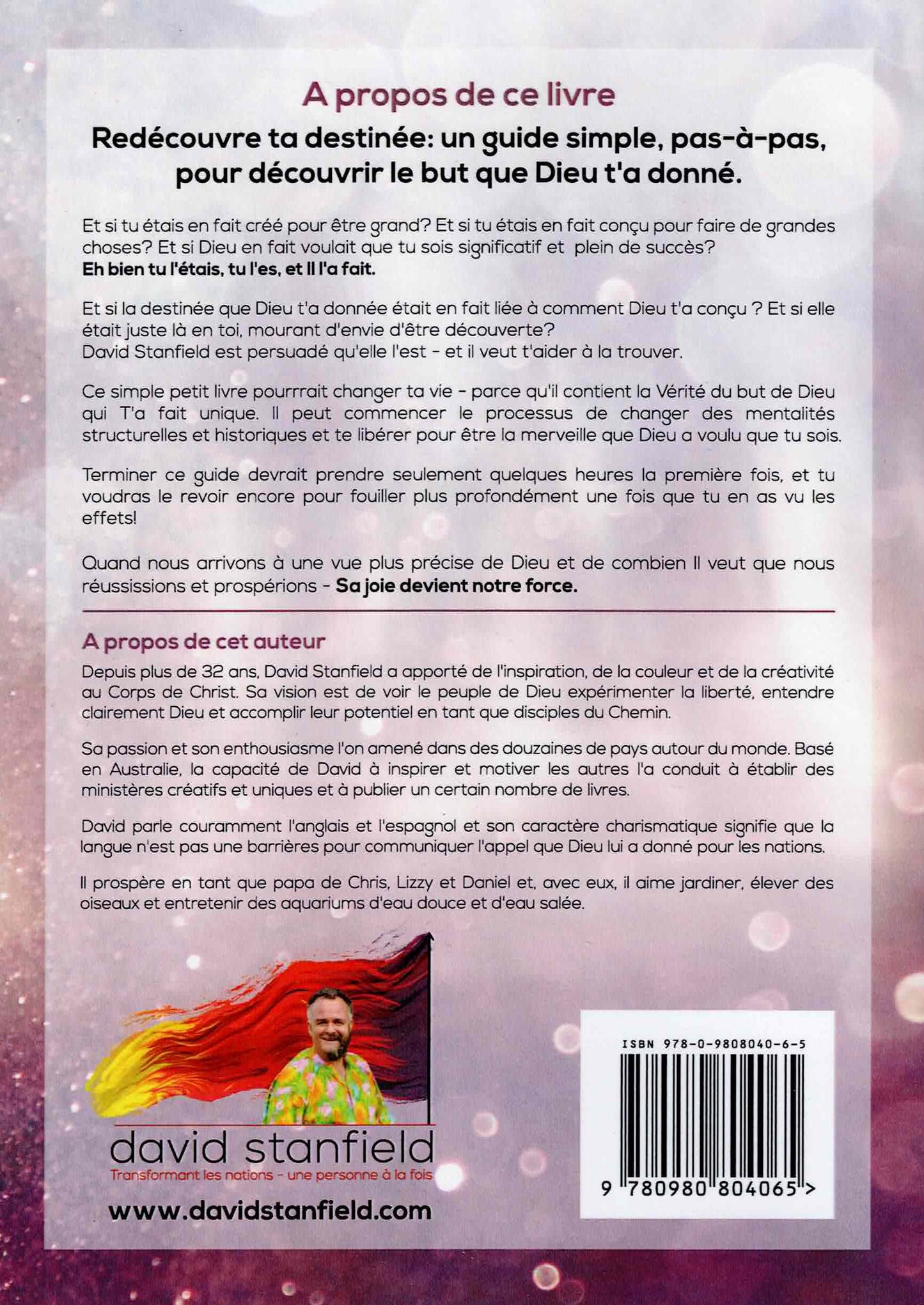 Rediscover Your Destiny Book- French (Redecouvre ta destinee) Also available as an ebook